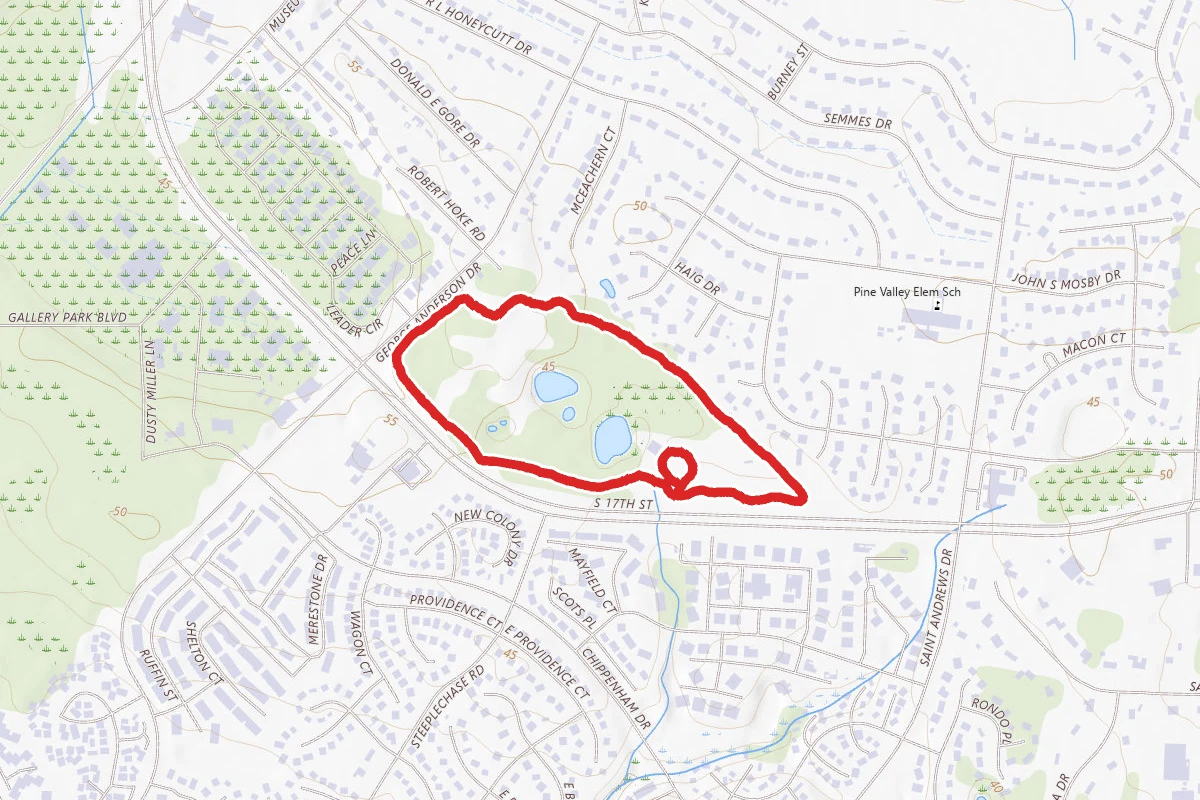 Halyburton Park Loop