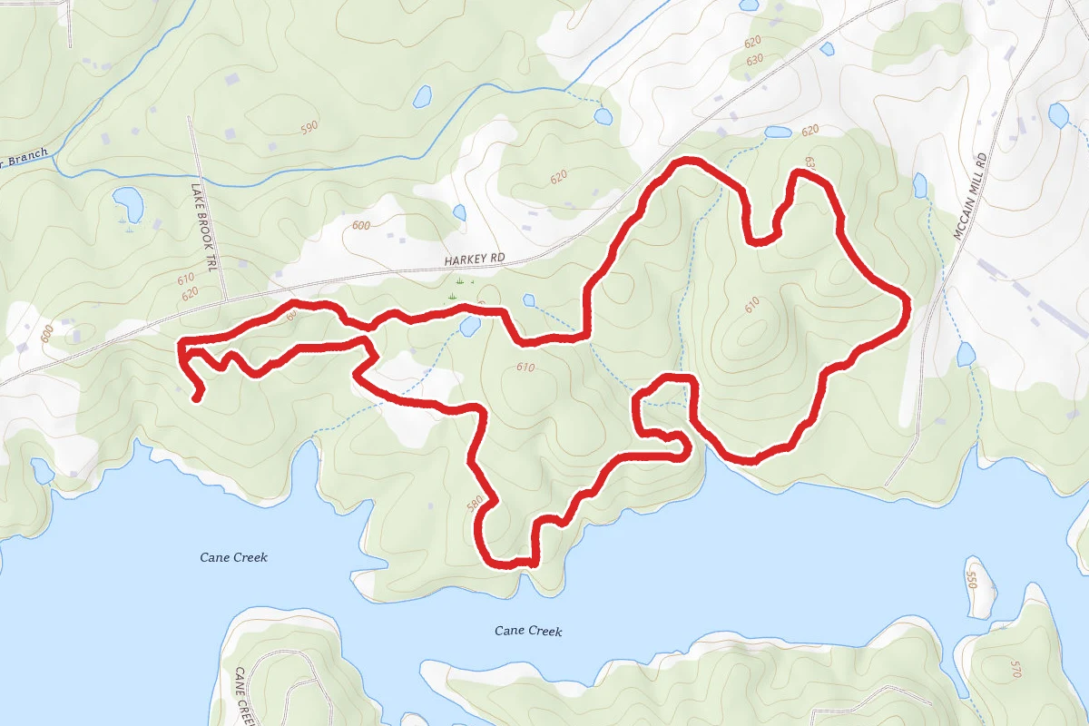 Cane Creek Red Trail Loop
