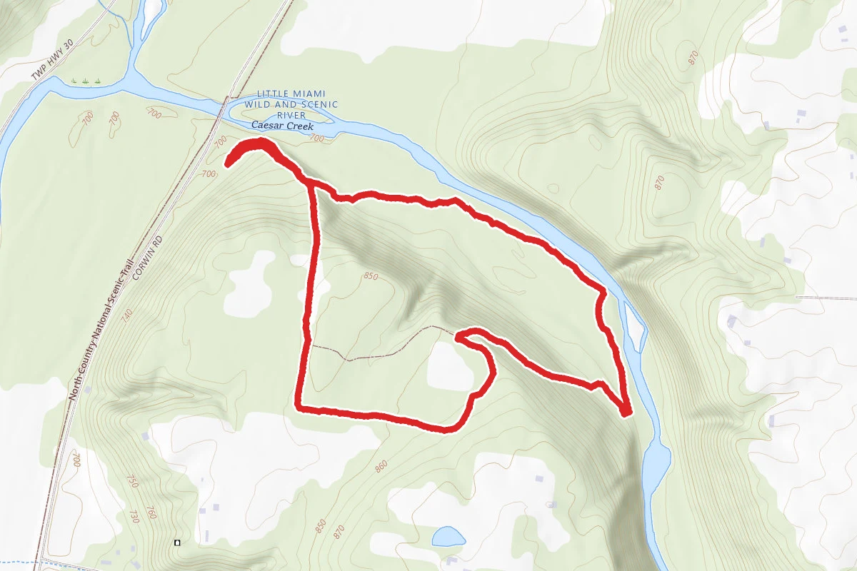 Caesars Creek Gorge Loop