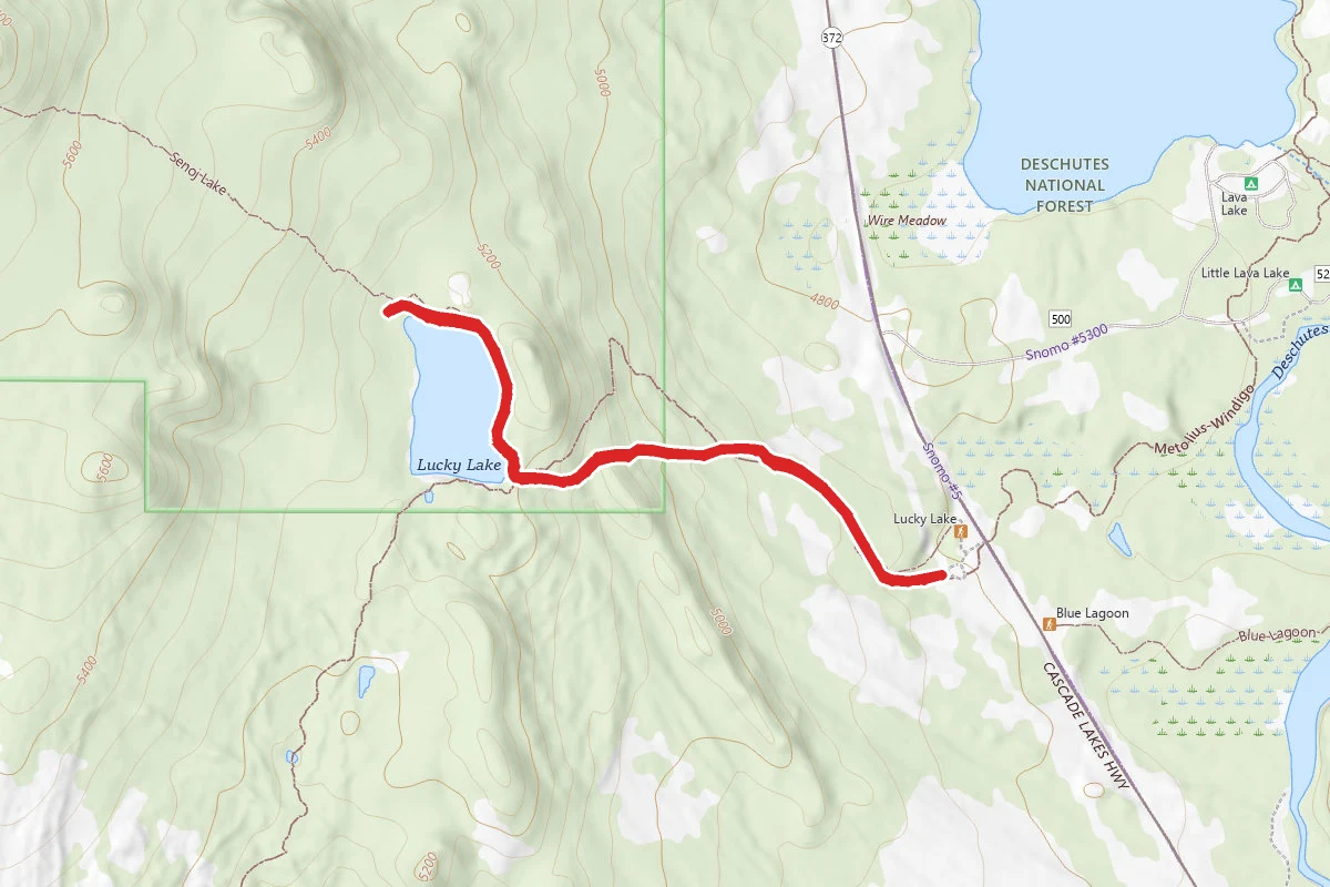 Lucky Lake Trail