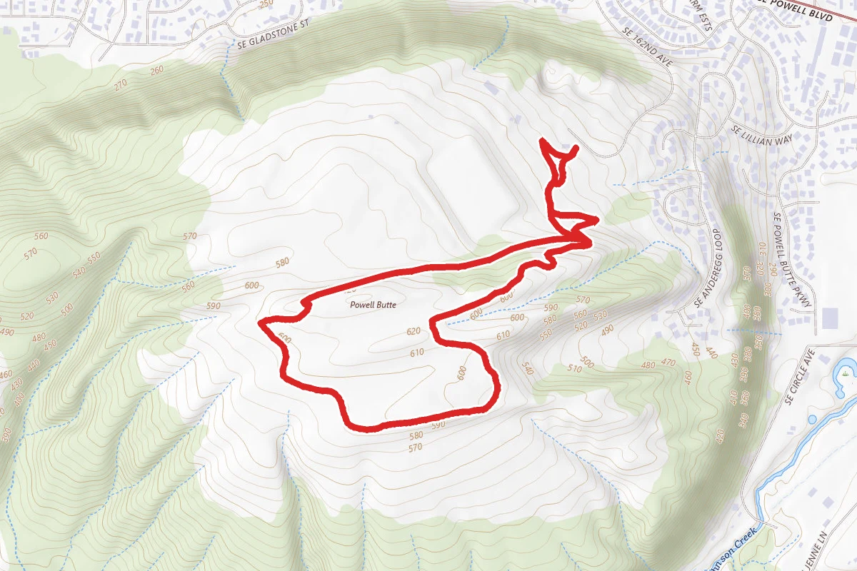 Summit Lane Loop via Wildhorse and Mountain View Trails