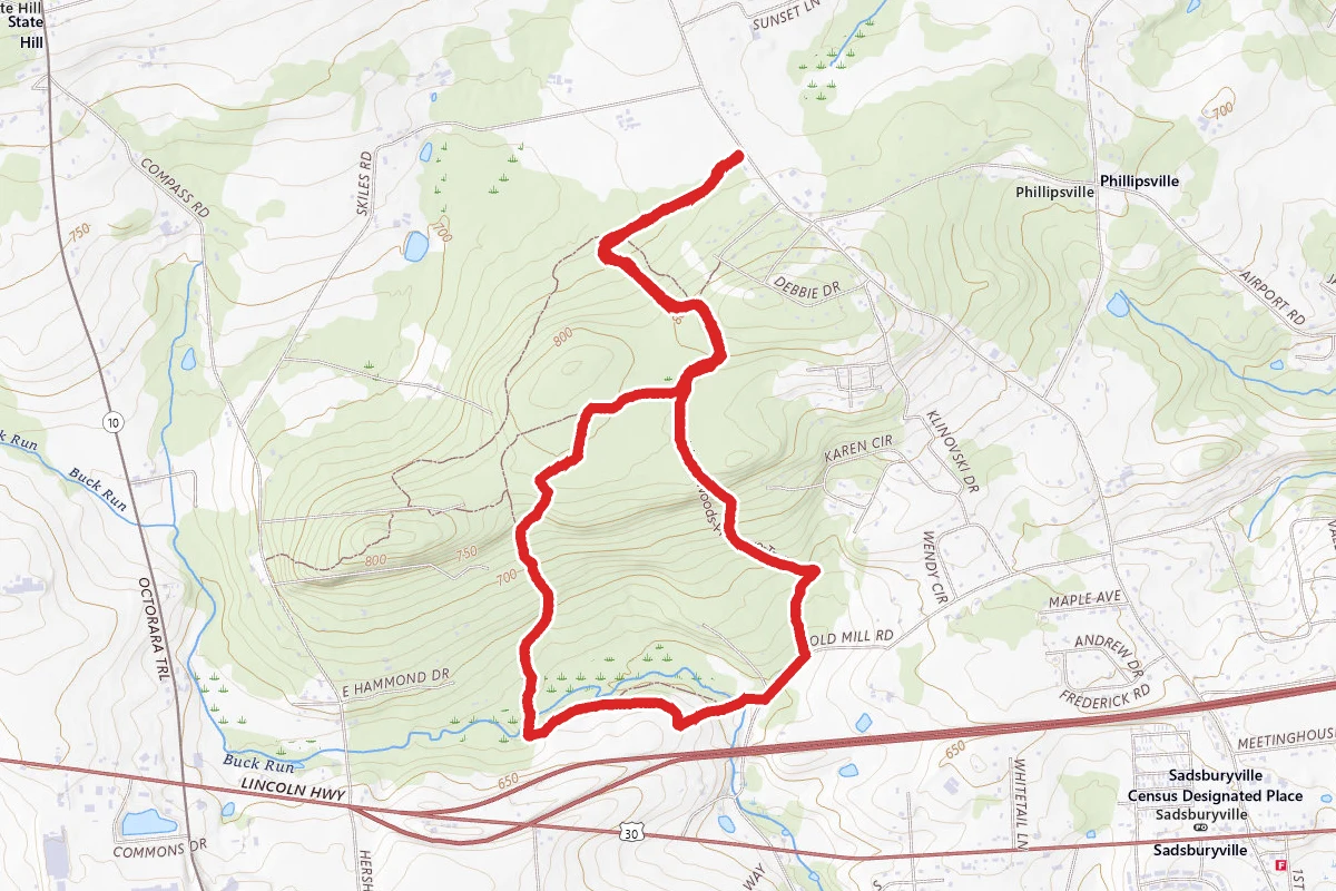 Sadsbury Woods Loop