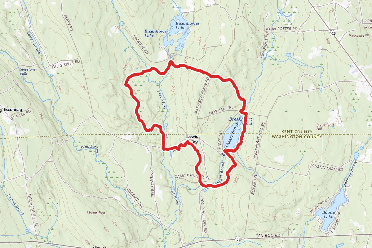 Breakhart Pond and Shelter Loop