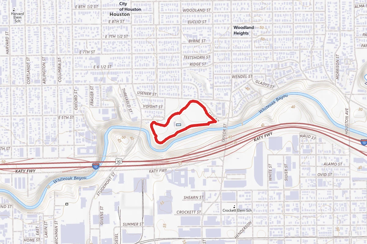 White Oak Bayou Hike and Bike Trail