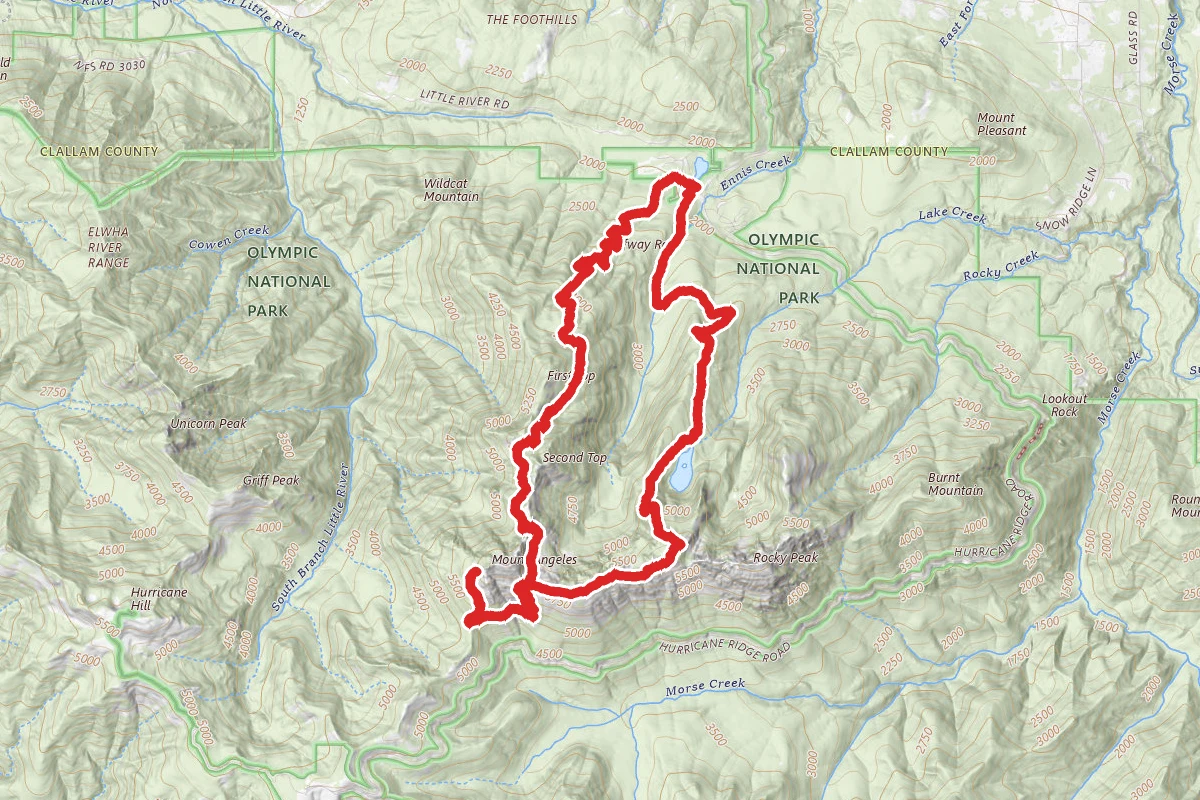 Heather Park via Lake Angeles Trail