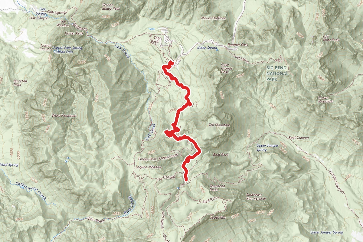 Pinnacles Trail