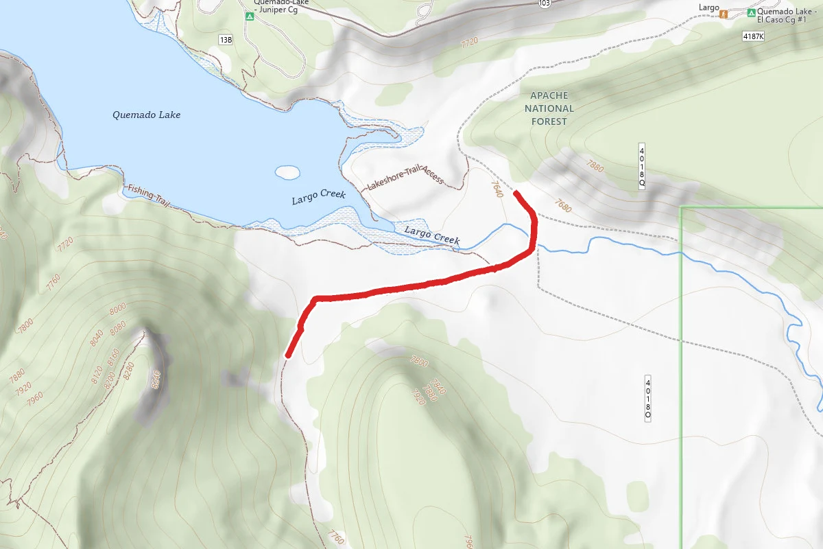 Largo Canyon Trail