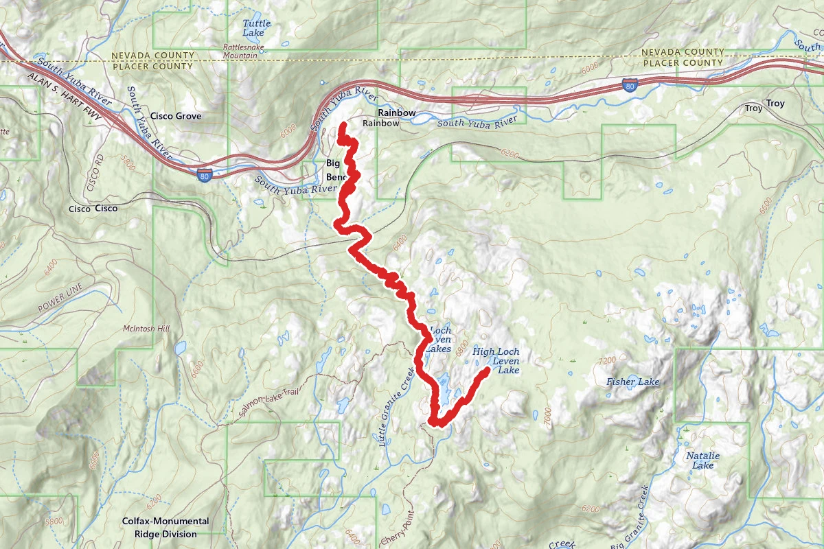 Loch Leven Lakes Trail