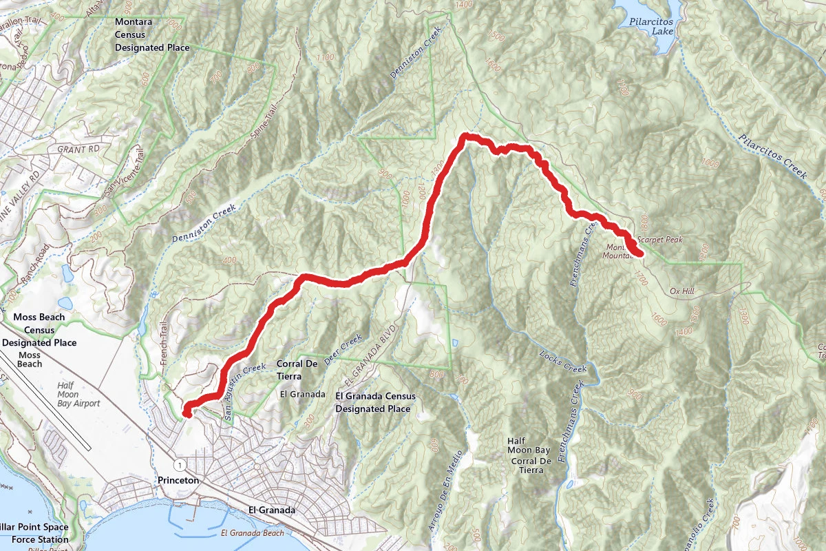 Scarper Peak via Clipper Ridge Trail