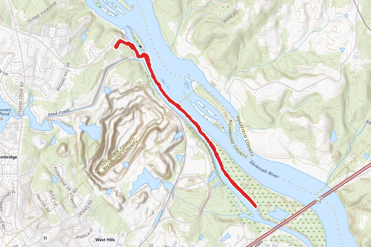 Augusta Canal Trail