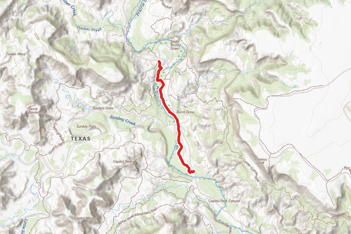 The Paseo del Rio Trail