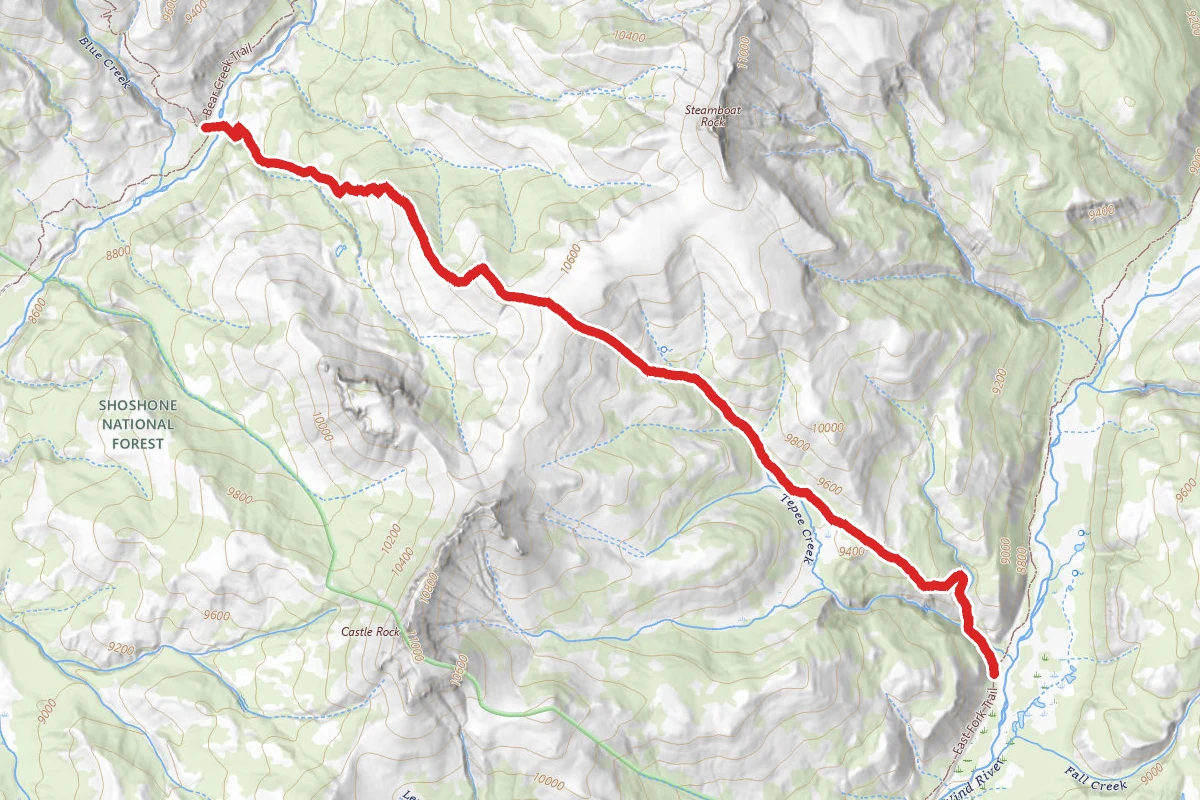 Tepee Creek Trail