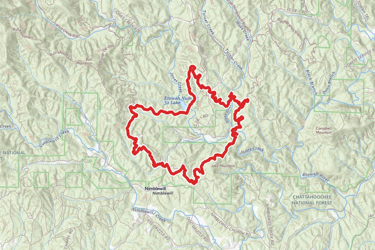 Jake Mountain Loop Trail