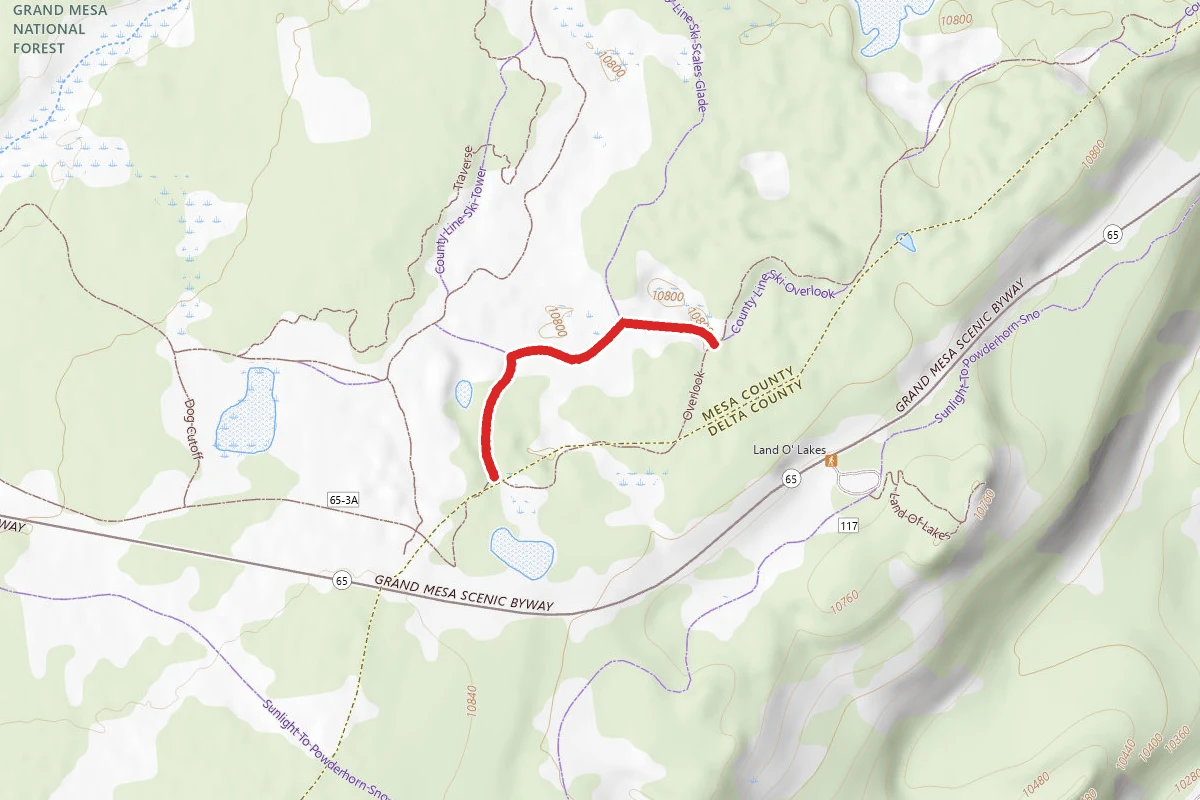 County Line Ski Loop Two