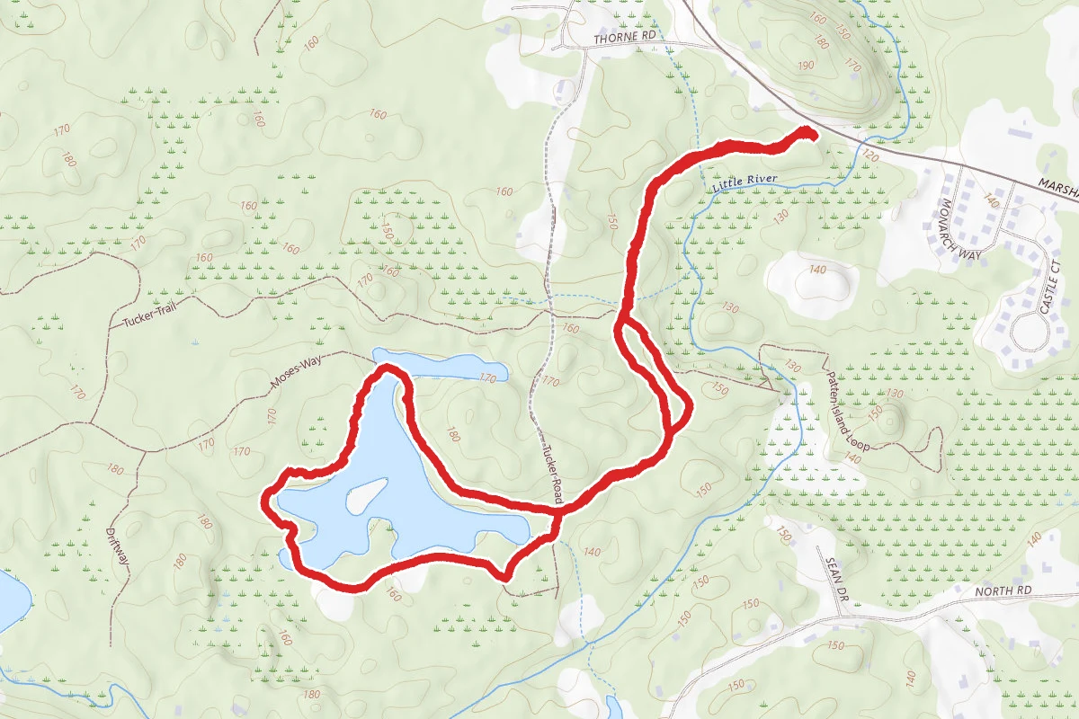 Tucker and French Mill Pond Loop