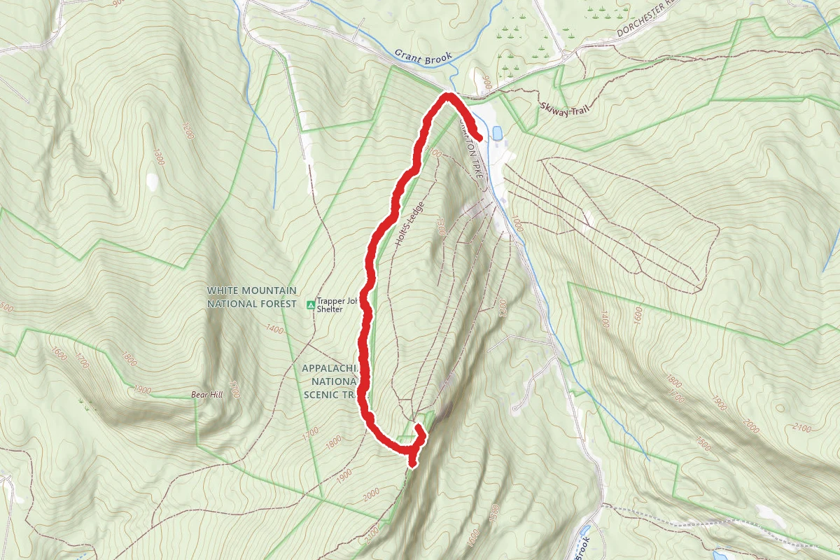 Holts Ledge via Appalachian Trail