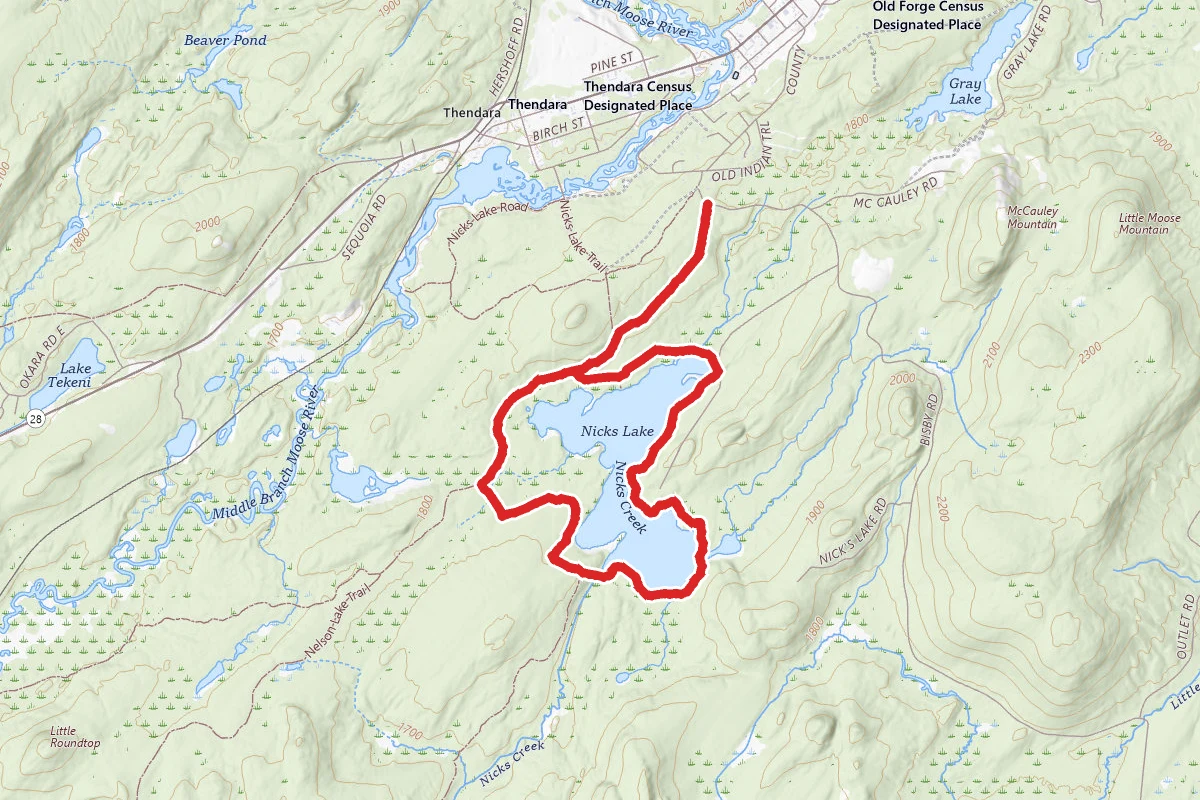 Nicks Lake Loop Trail