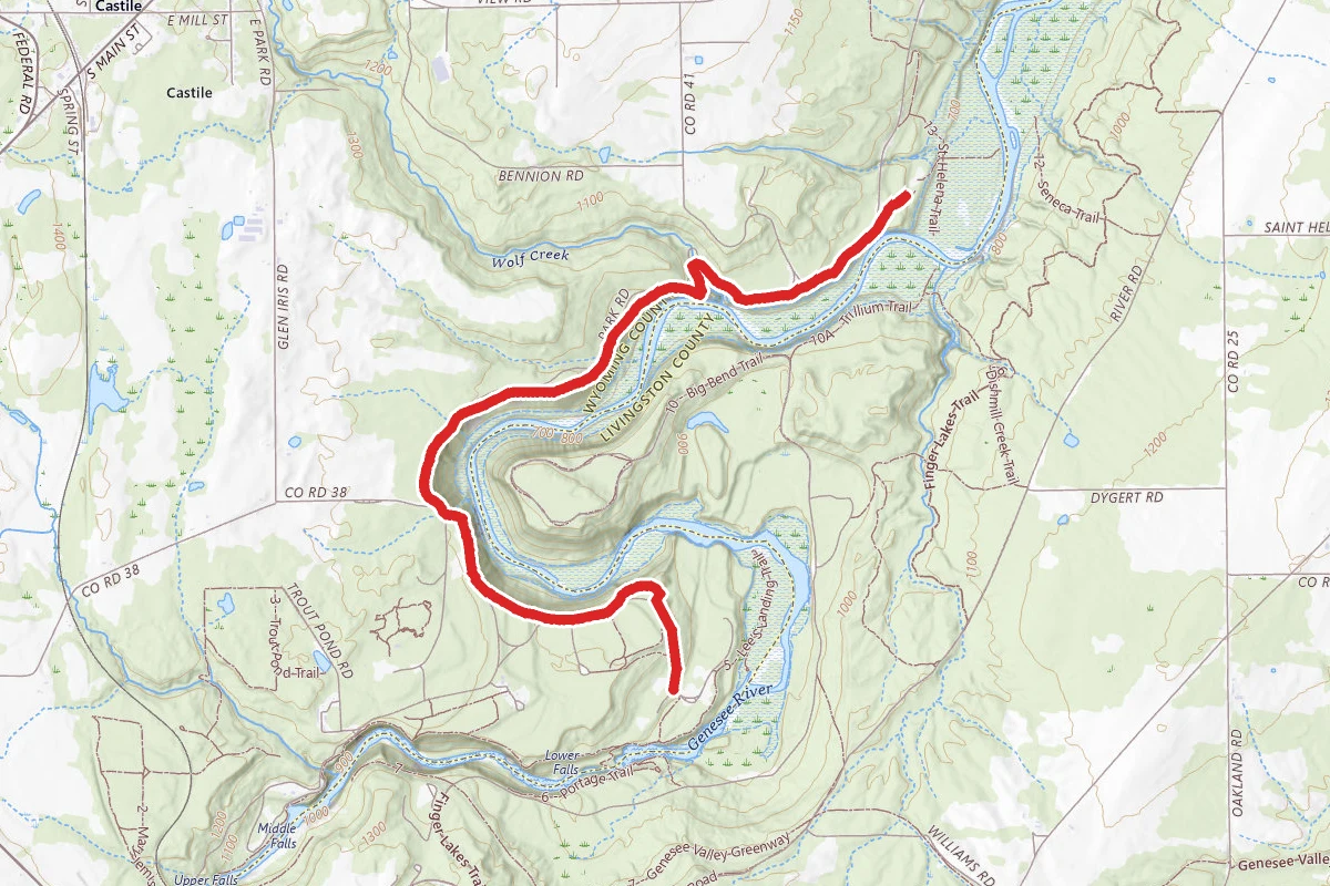Genesee River Gorge Trail