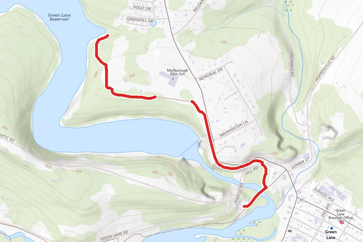 Green Lane Extension Trail