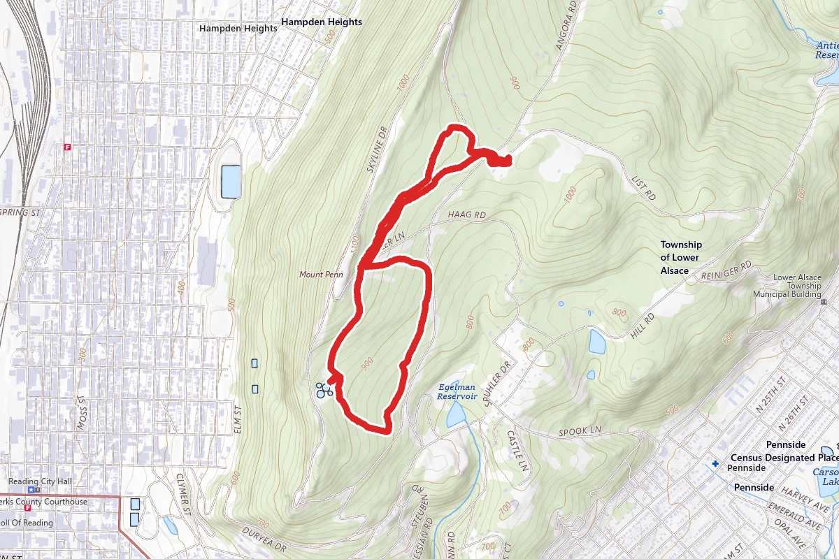 Tower Trail and Ferndale Trail Loop