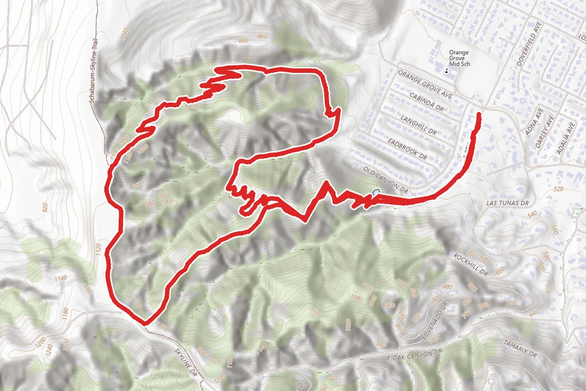 Ahwingna and Native Oak Loop Trail