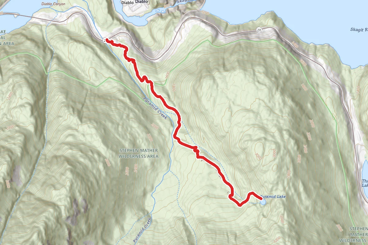 Pyramid Lake Trail