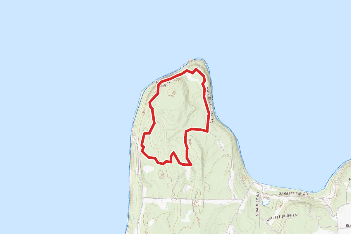 Deathdoor Bluff Trail
