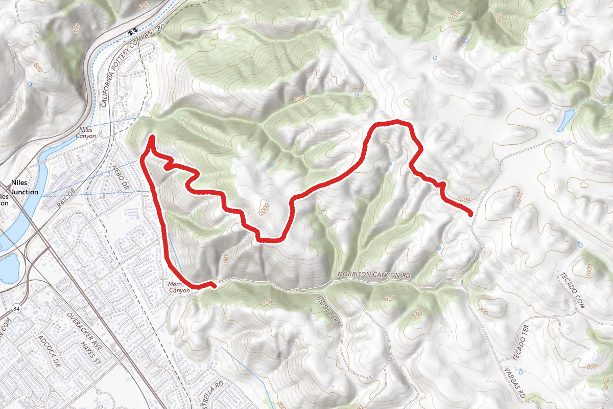 Deer Gulch Trail via Cliff Trail