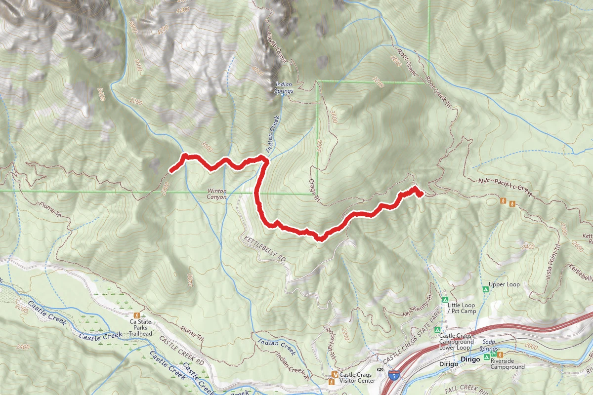 Pct: Shasta-Trinity