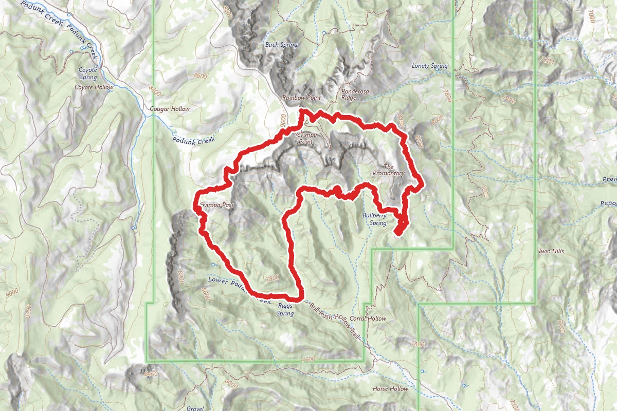 Riggs Spring Loop Trail