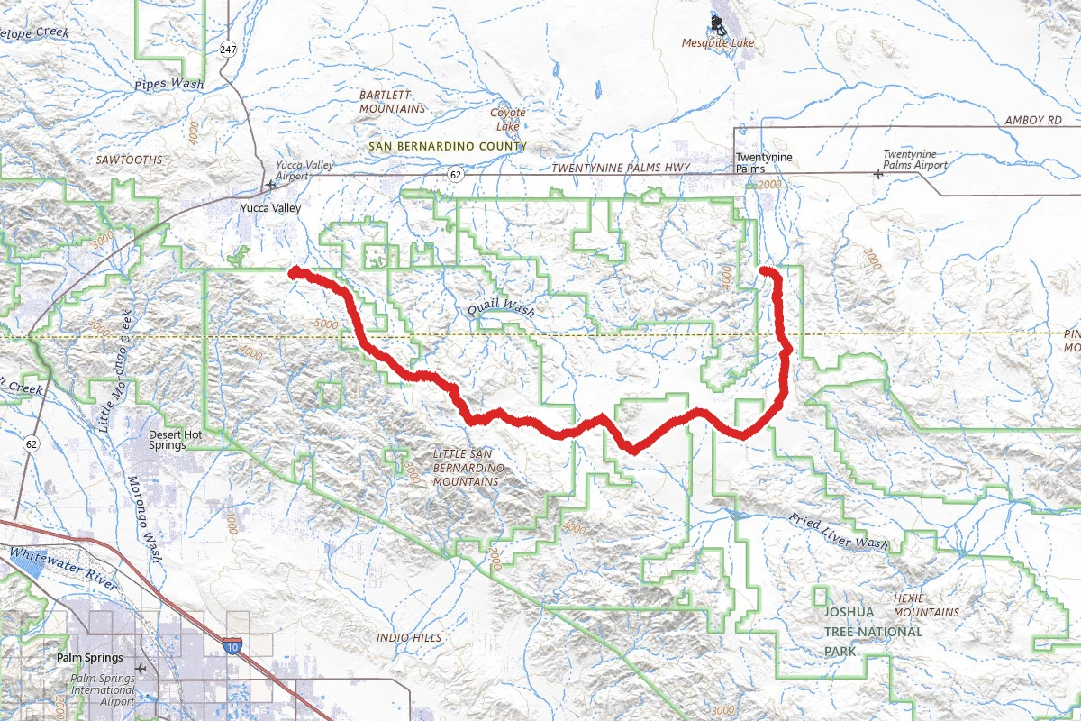California Riding and Hiking Trail