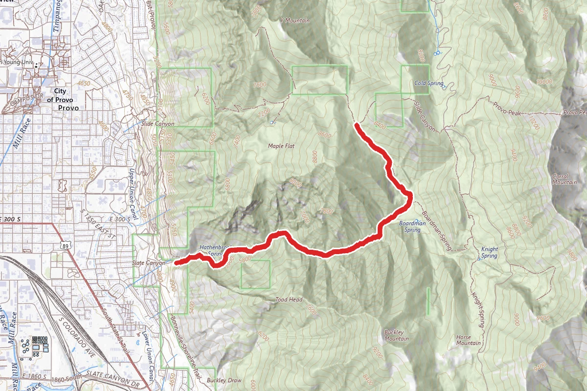 Slate Canyon Trail
