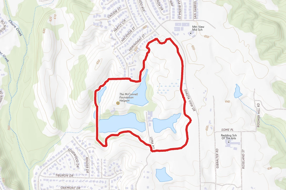 Leah's Loop and Secluded Loop