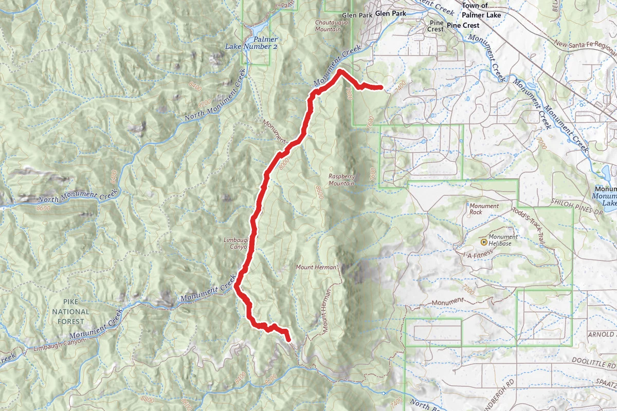 Monument Creek Trail 715