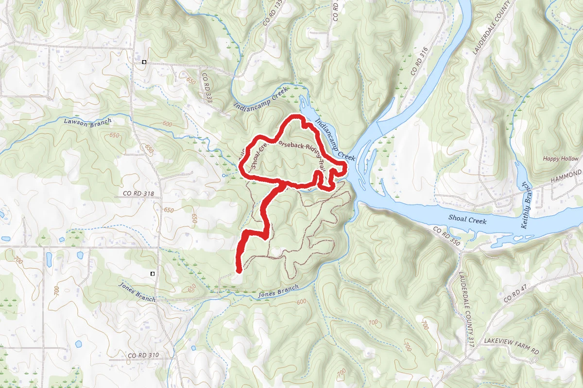 Shoals Creek-Lawson Branch