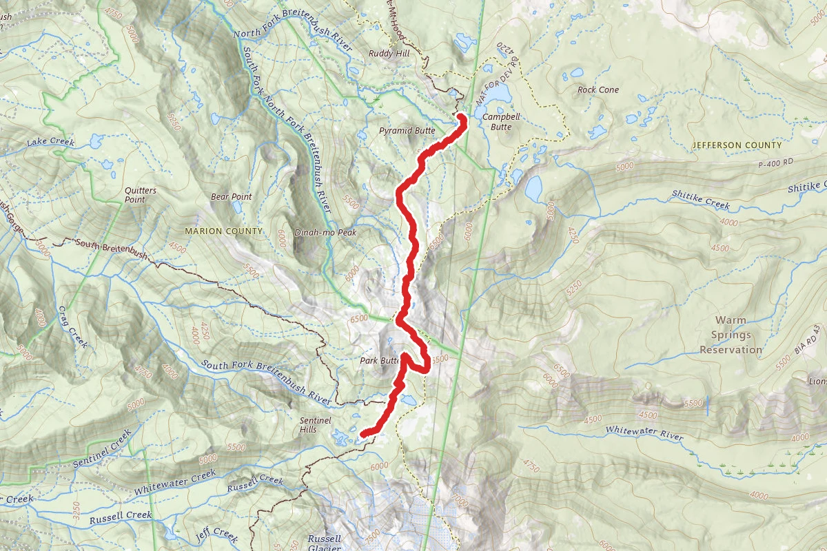 Scout Lake Via Pacific Crest Trail