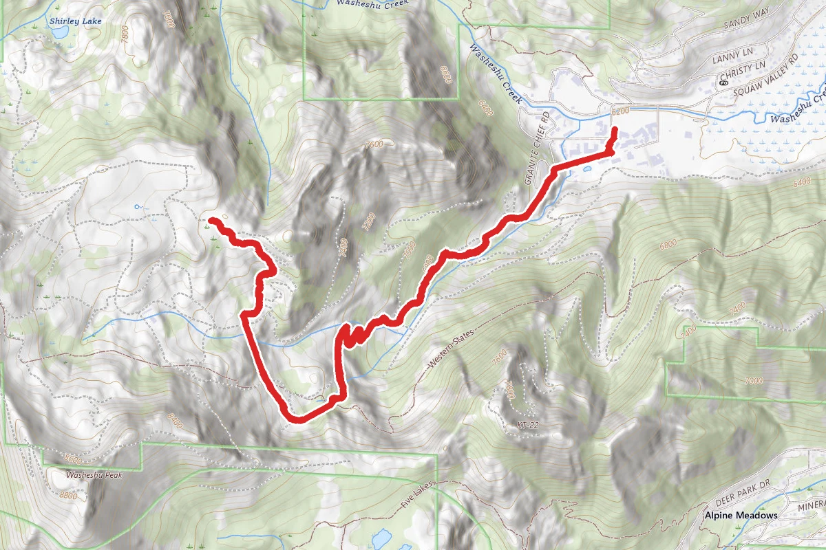 Squaw Valley Trail