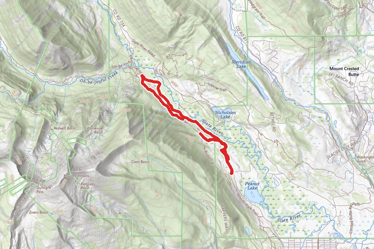 Crested Butte Upper and Lower Loop