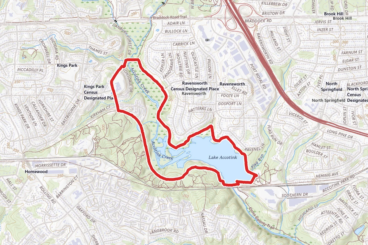 Lake Accotink Trail