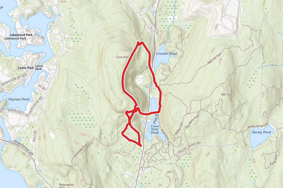 Crow Hill Ledges