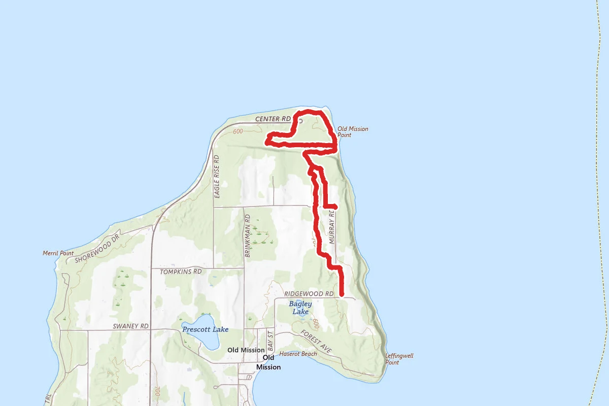 Old Mission State Park Trail