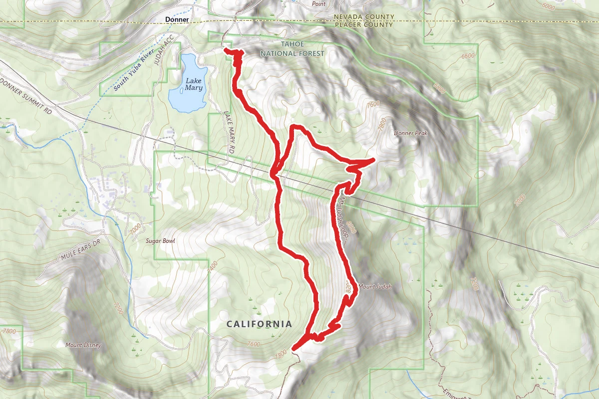 Mount Judah Loop Trail
