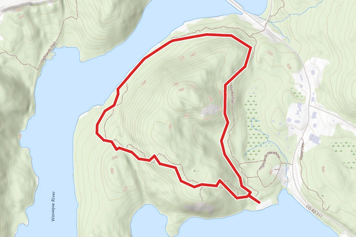 Monks Mountain Trail