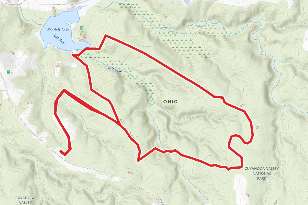 Cross Country Trail from Quick Road