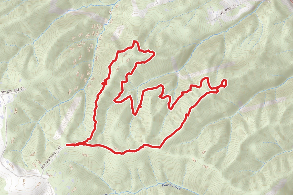 Wildwood and Ridge Trail Loop