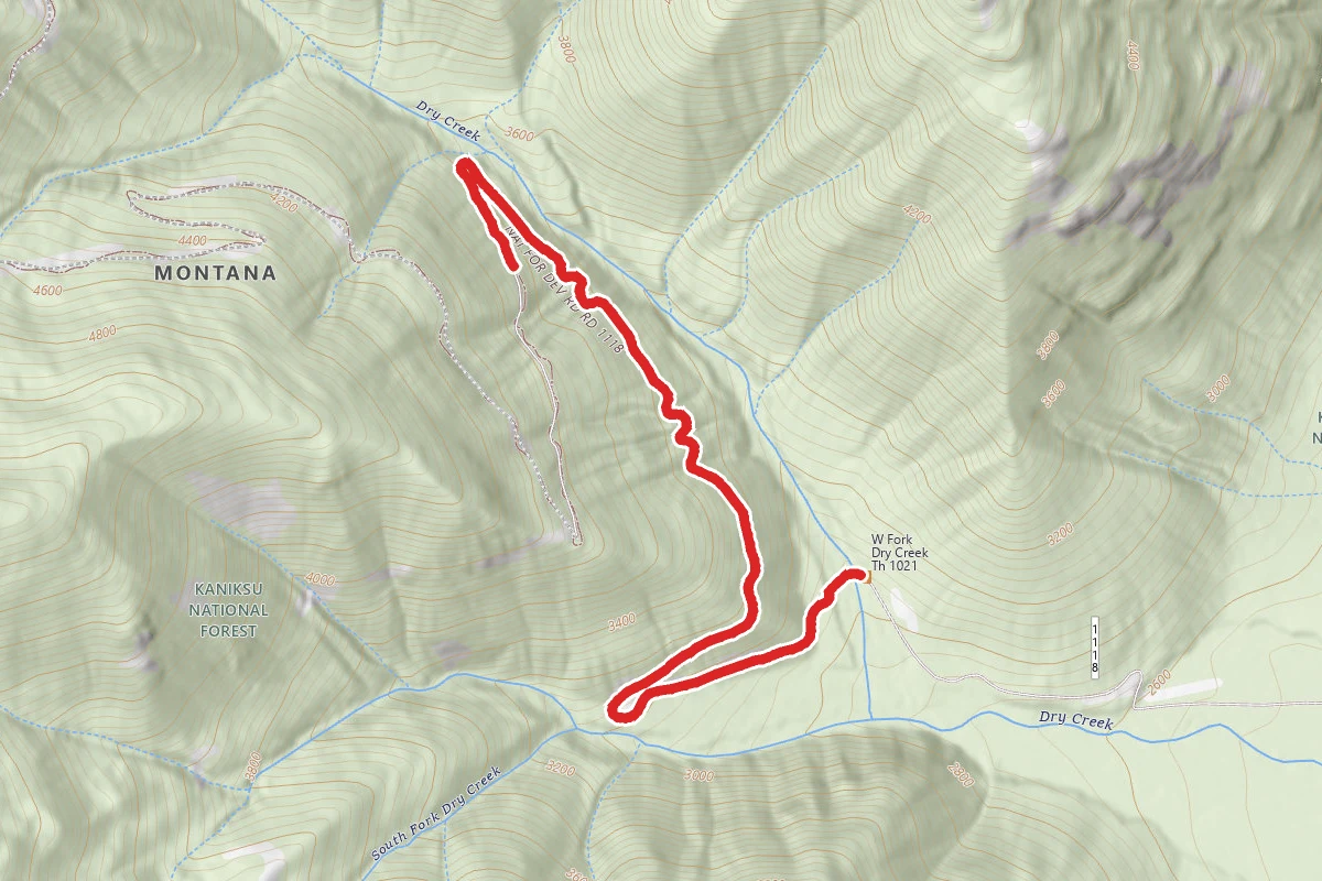 West Fork Dry Creek