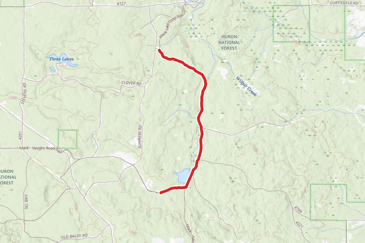 Mack Lake Loop Trail