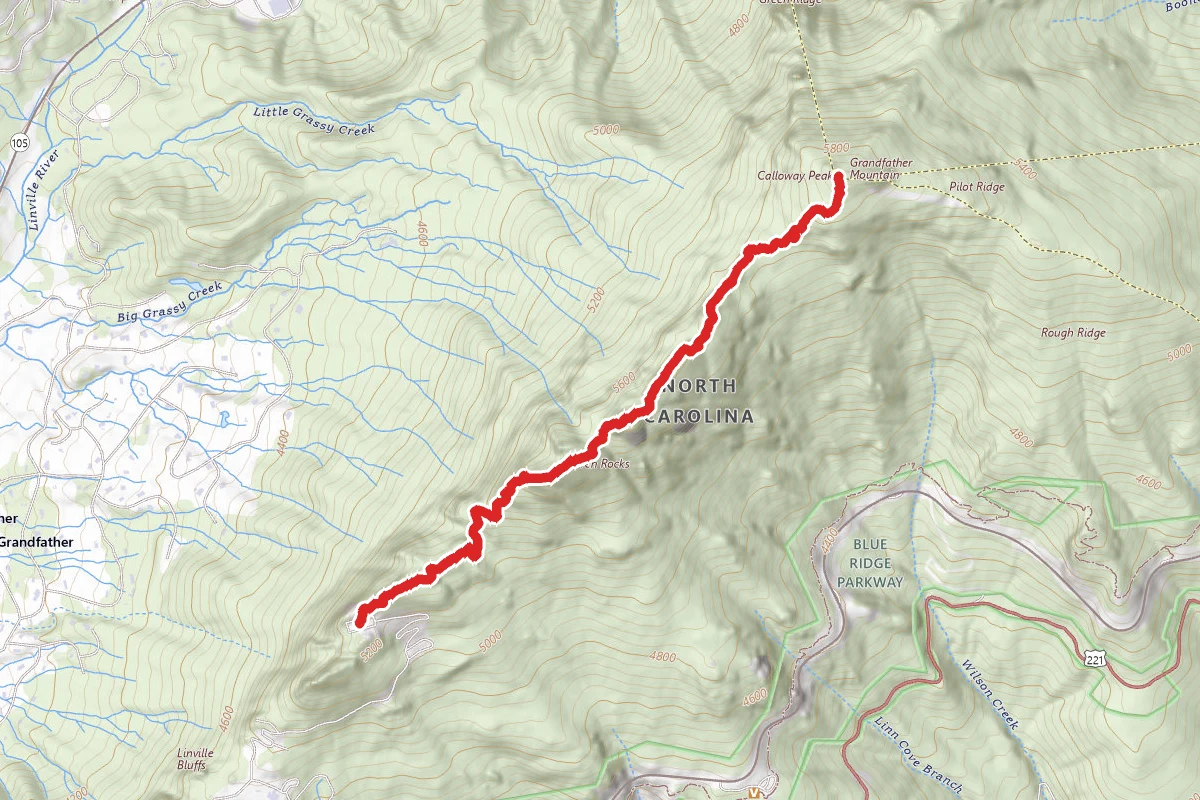 Grandfather Mountain Trail