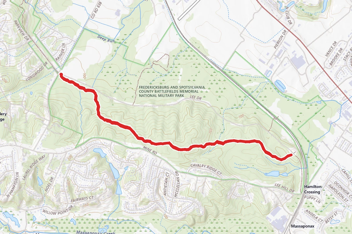 Lee Drive and South Lee Drive Loop