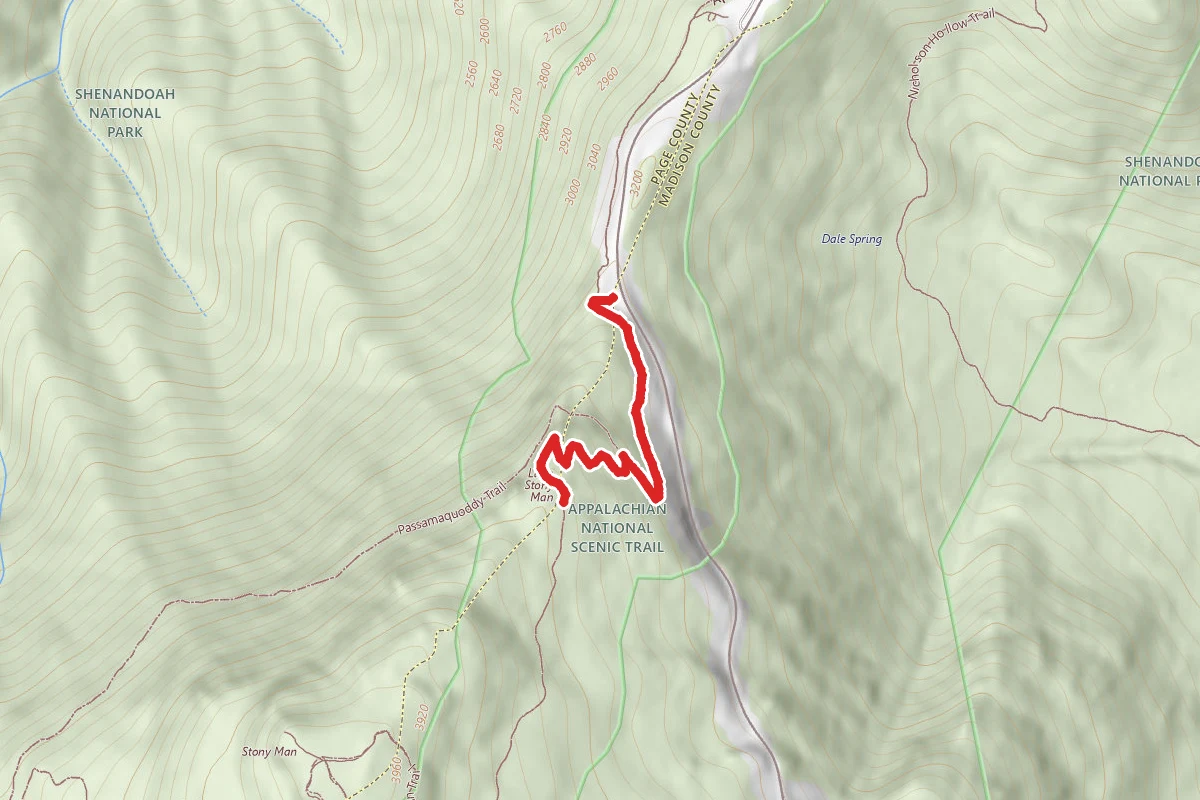 Little Stony Man via Appalachian Trail